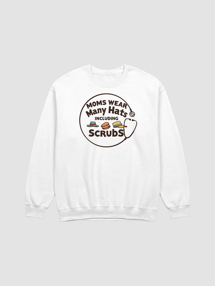 Moms Wear Many Hats Crewneck Sweatshirt product image (3)