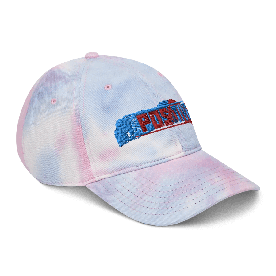 Stay Positive Tie-Dye Dad Cap product image (45)