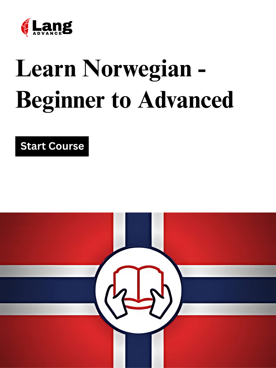 Learn Norwegian - Beginner to Advanced product image (1)