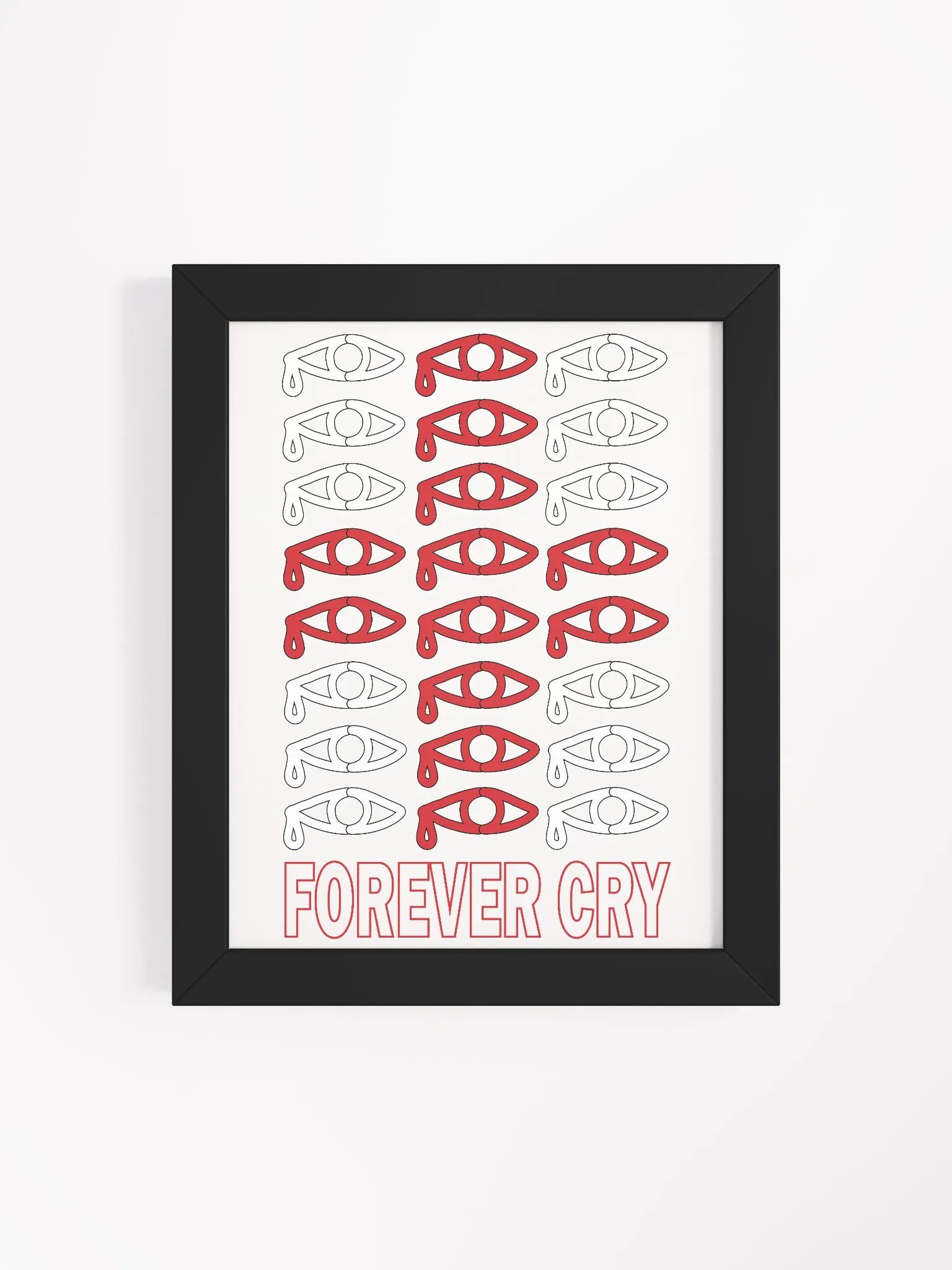 England - Forever Cry - Framed High-Quality Matte Poster product image (4)
