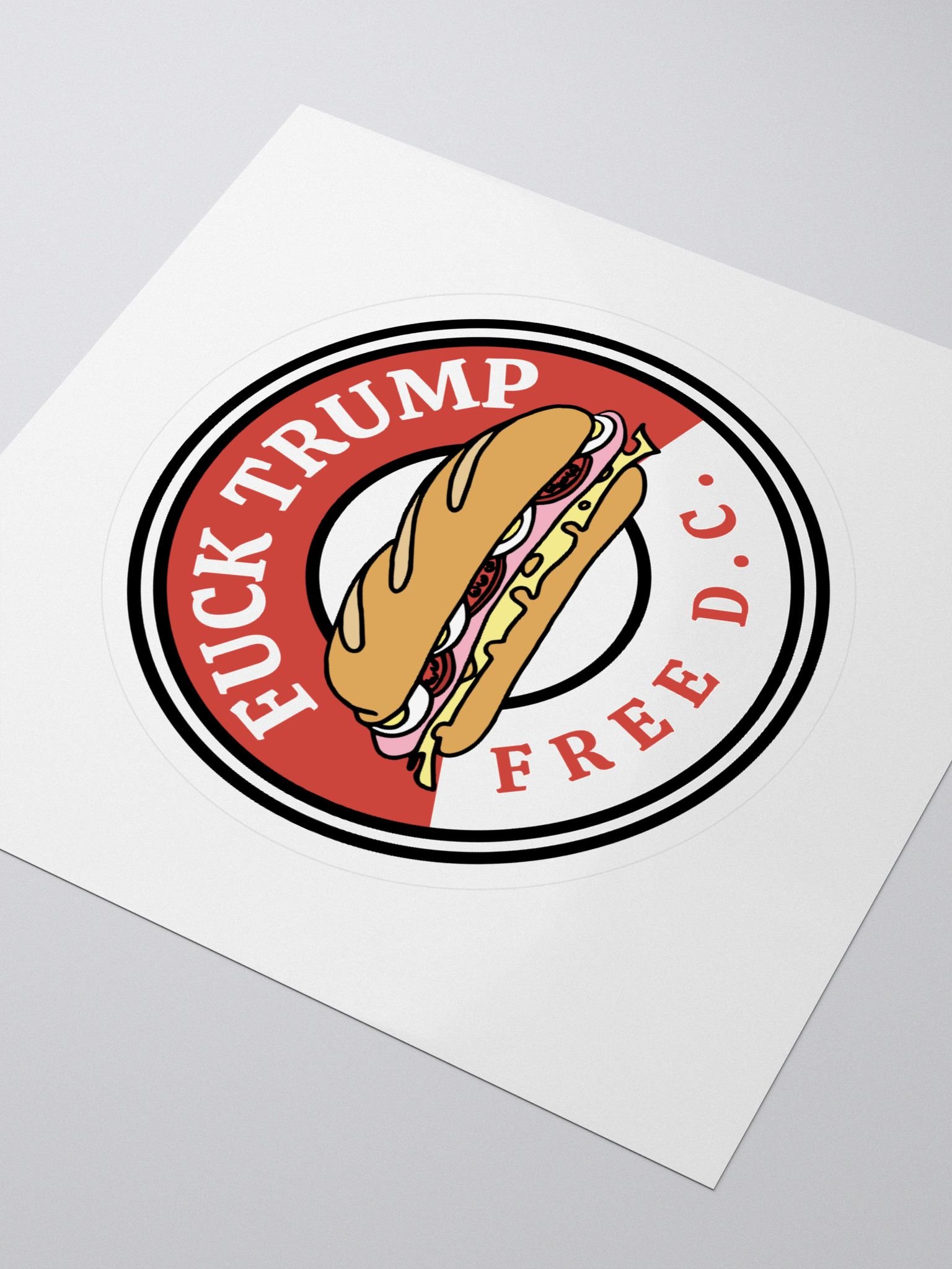 Free D.C. Sticker product image (3)