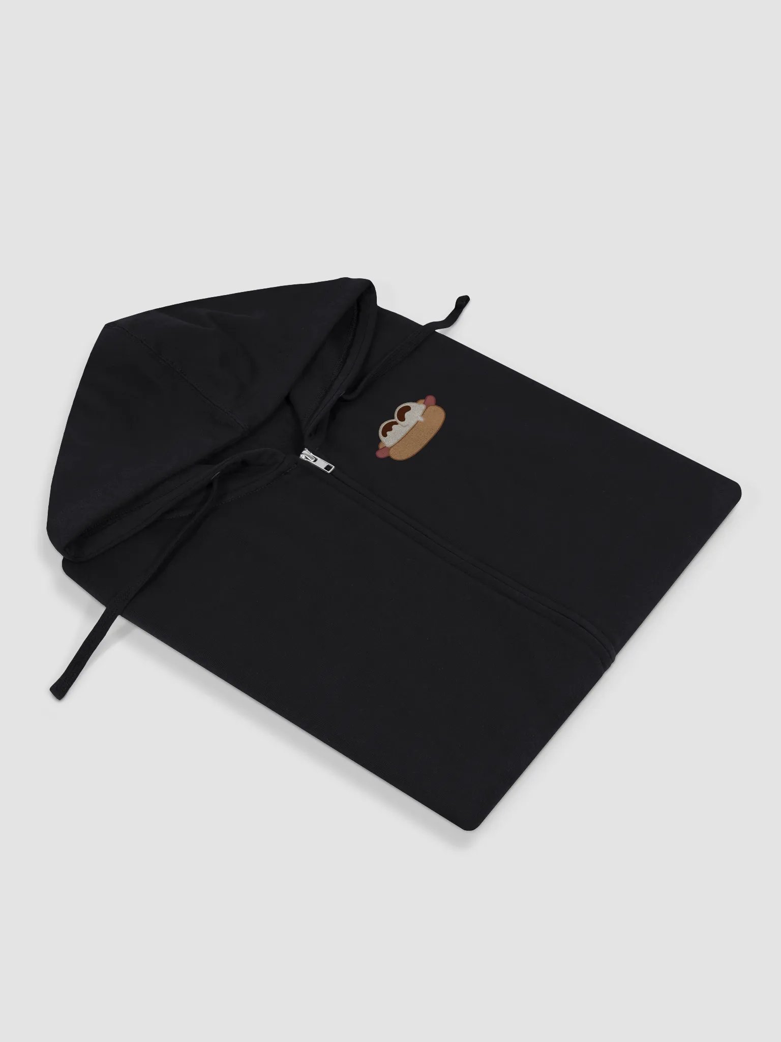Ice Cream on a Hot Dog Fleece Zip Up Hoodie product image (11)