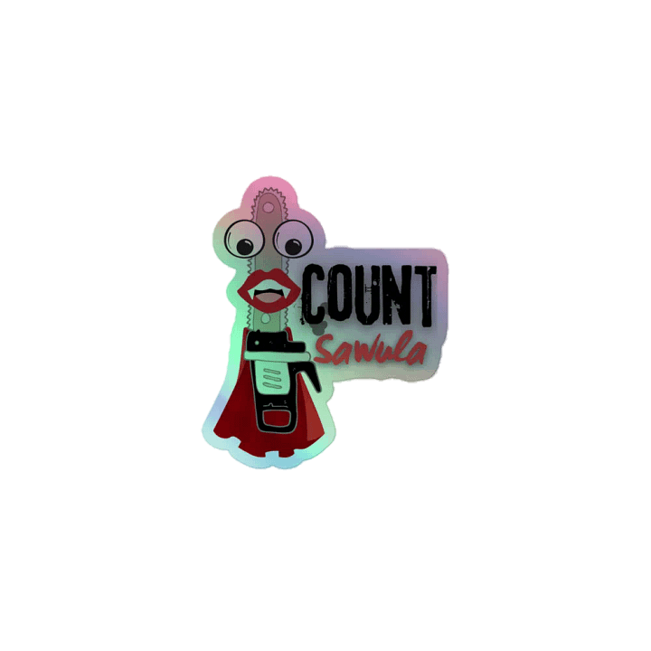 Count Sawula Holographic Sticker product image (1)