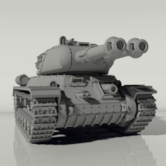 Grim IS-2 Heavy Tank STLs product image (3)