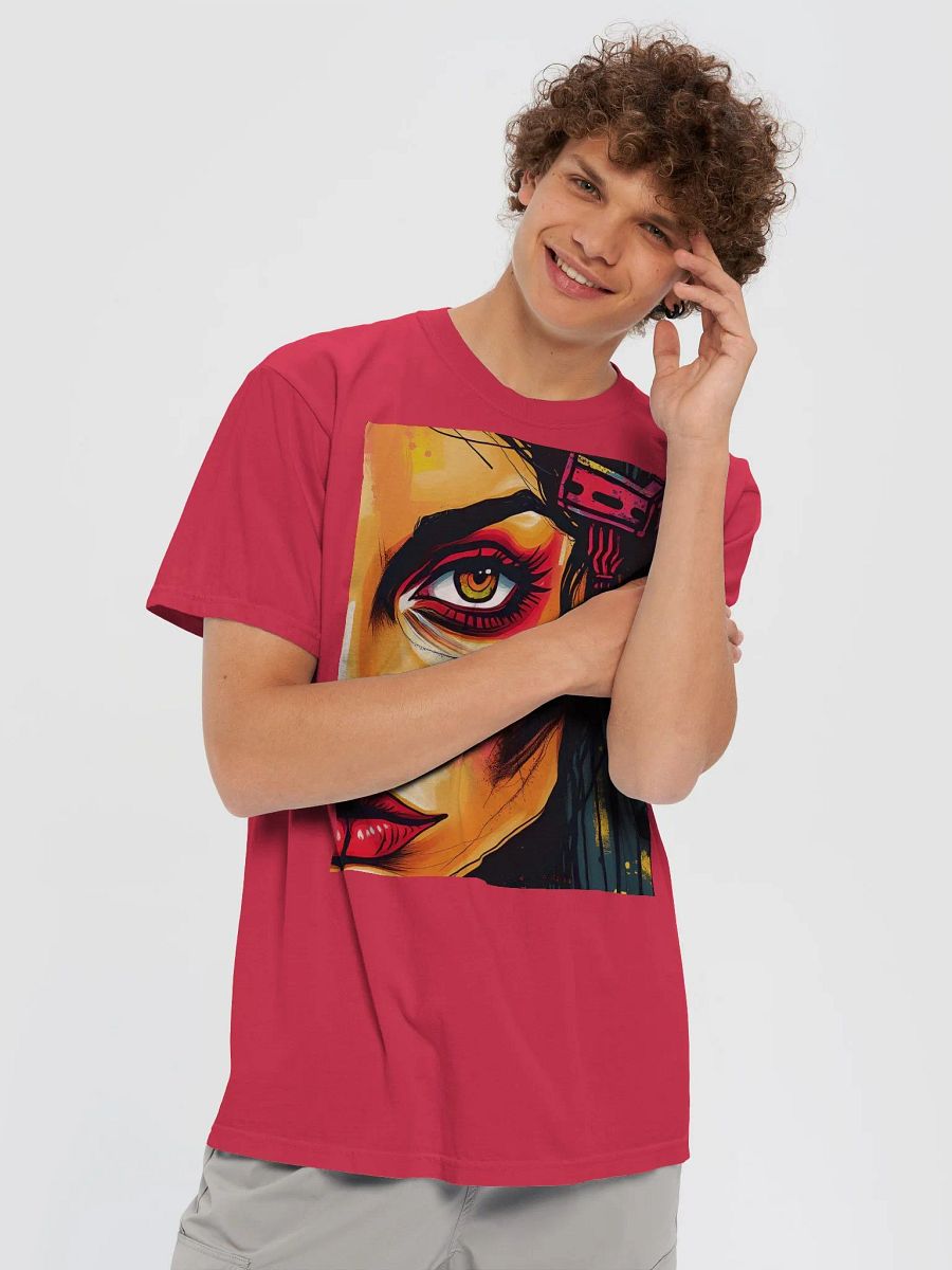 Vintage Comfort: Garment-Dyed Cotton T-Shirt product image (5)