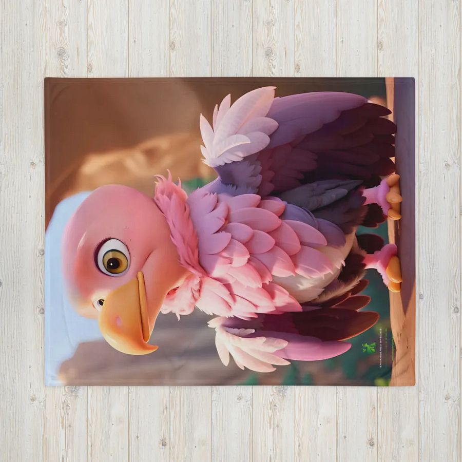 Endangered Species - Mexico - California Condor Throw Blanket product image (2)
