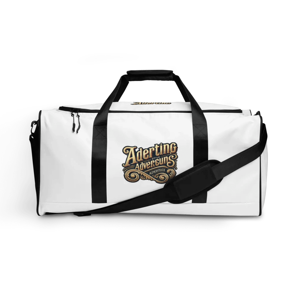 Vintage Ornate All-Over Print Duffle Bag product image (6)