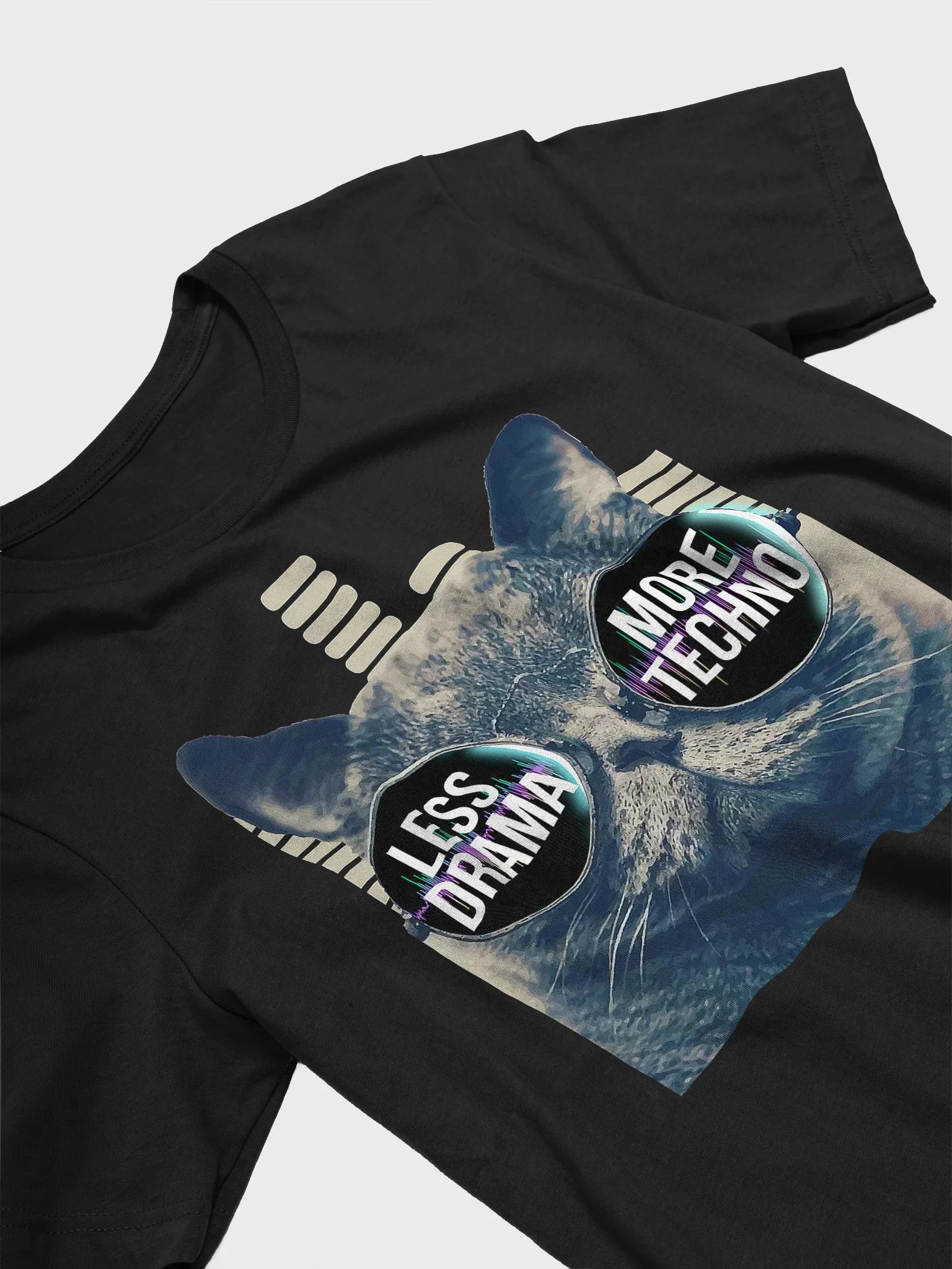 Less Drama, More Techno T-Shirt product image (10)