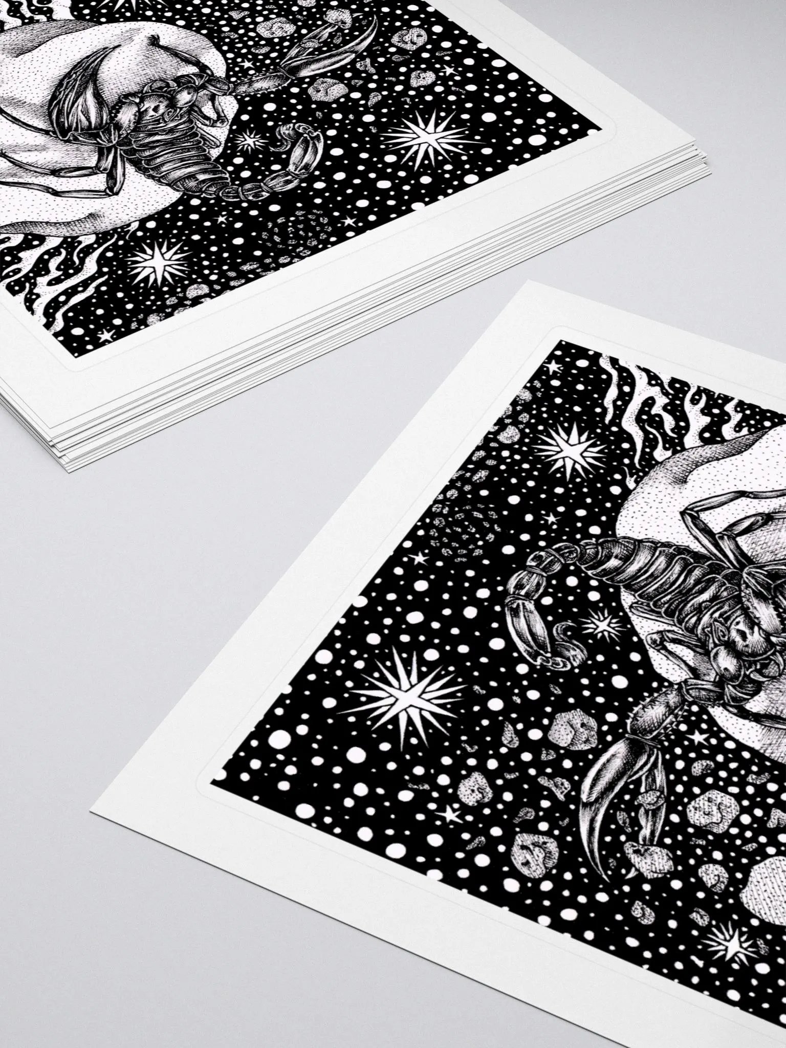 Scorpio Zodiac Kiss Cut Stickers product image (4)