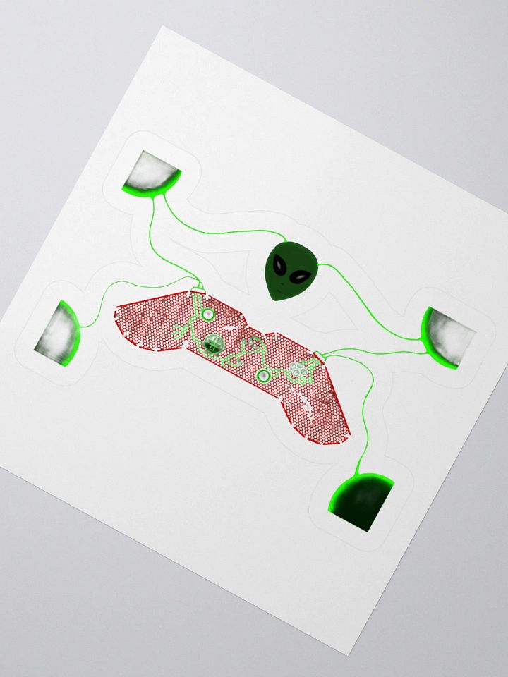 Cyber Control Kiss Cut Stickers product image (7)