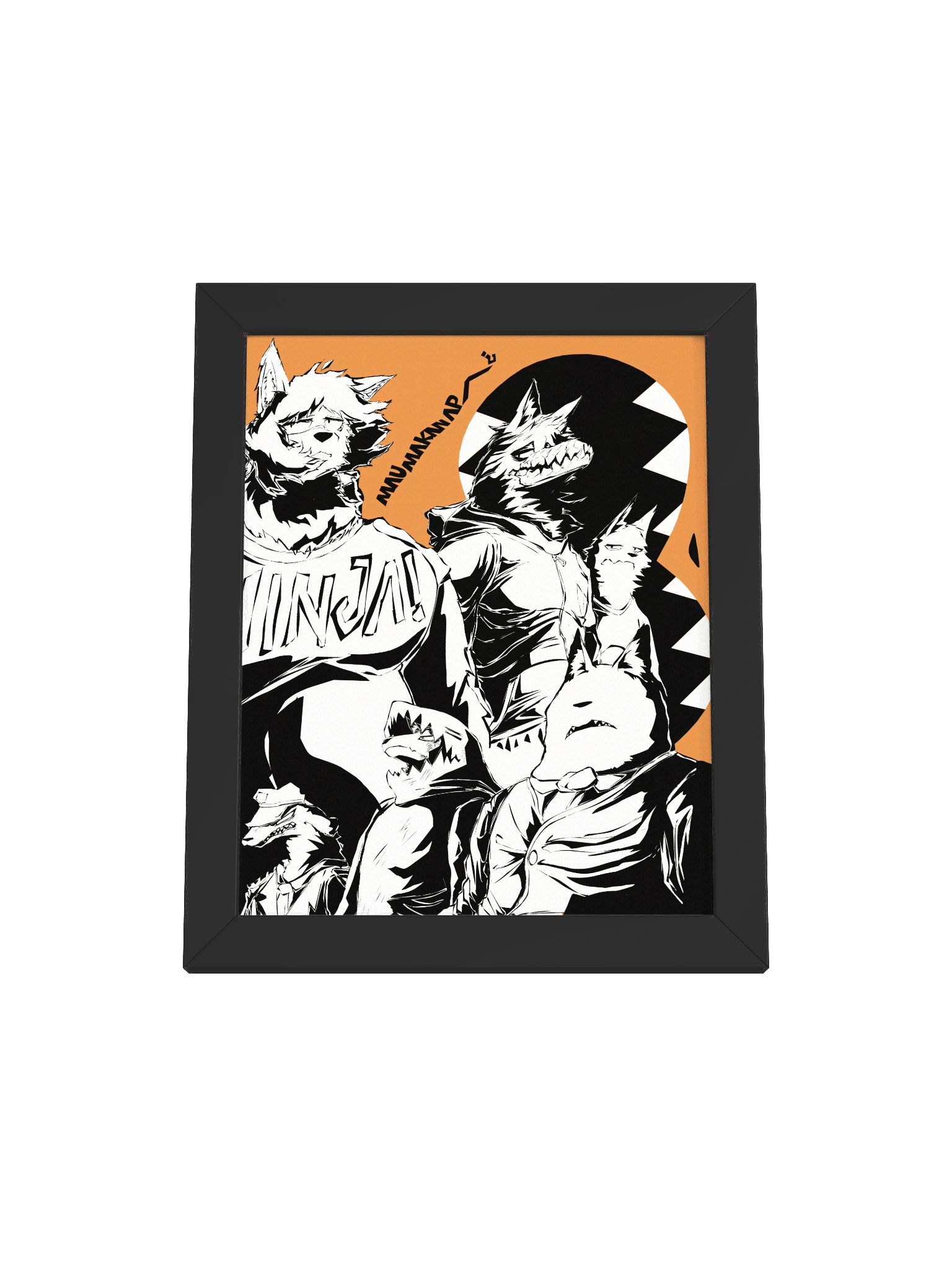 POSTERS | MMA FAN-ART #1 (B&W EDITION) Framed product image (4)