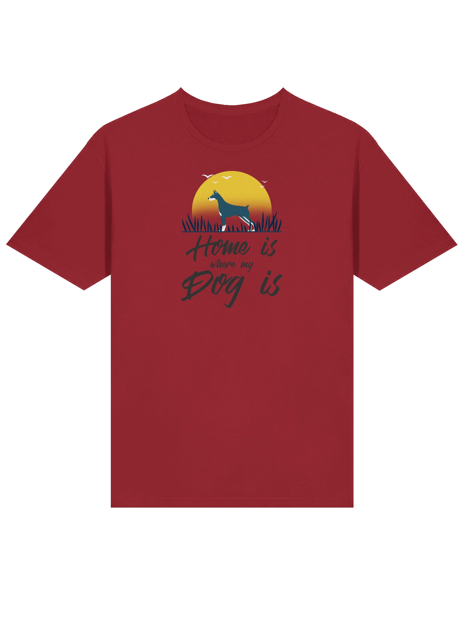 Home is Where My Dog Is T-Shirt – Cute Pet Lover Tee, product image (12)