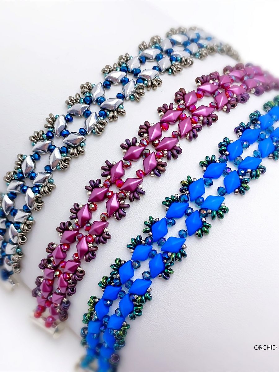 Beading Pattern – Starlight GemDuo Beaded Bracelet product image (4)