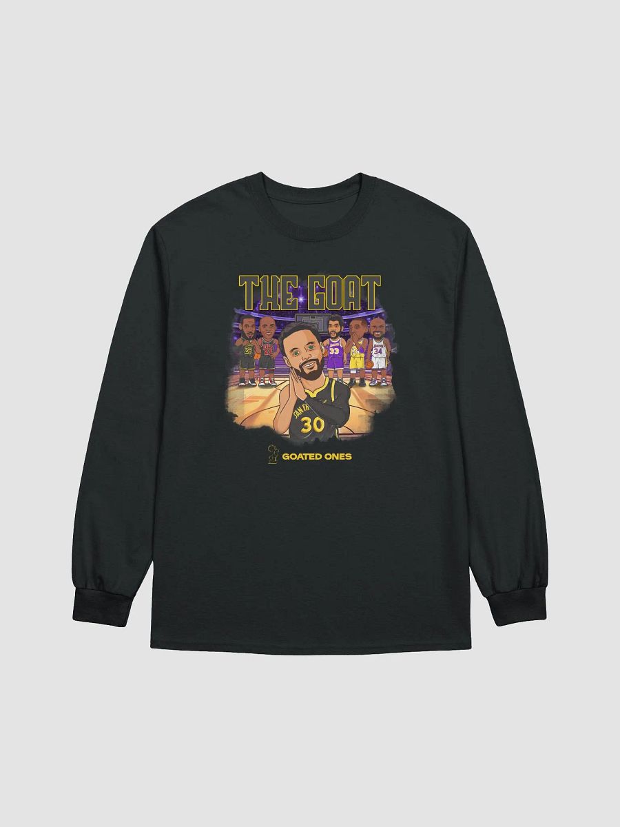 Basketball Goat: Steph Curry Long Sleeve Tshirt product image (1)