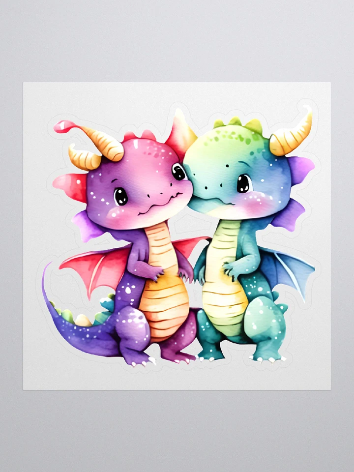 Colorful Dragons (2) - Stickers product image (1)