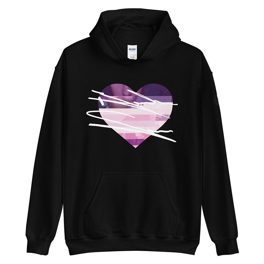 Glitch Heart Hoodie product image (2)