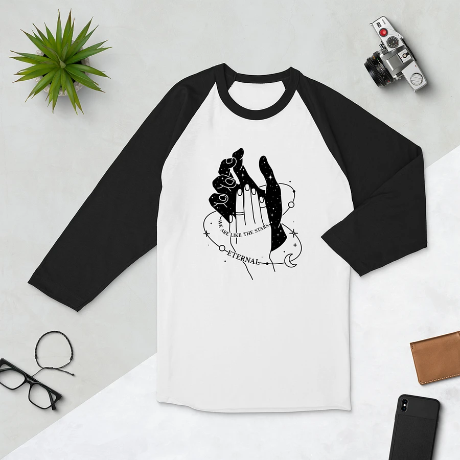 We Are Like The Stars Fine Jersey Raglan Tee product image (35)