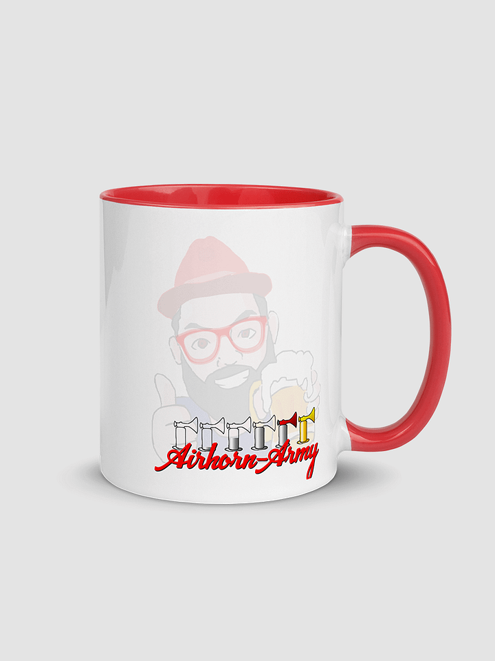 Questje Ceramic Mug Airhorn Army with Color Inside product image (1)