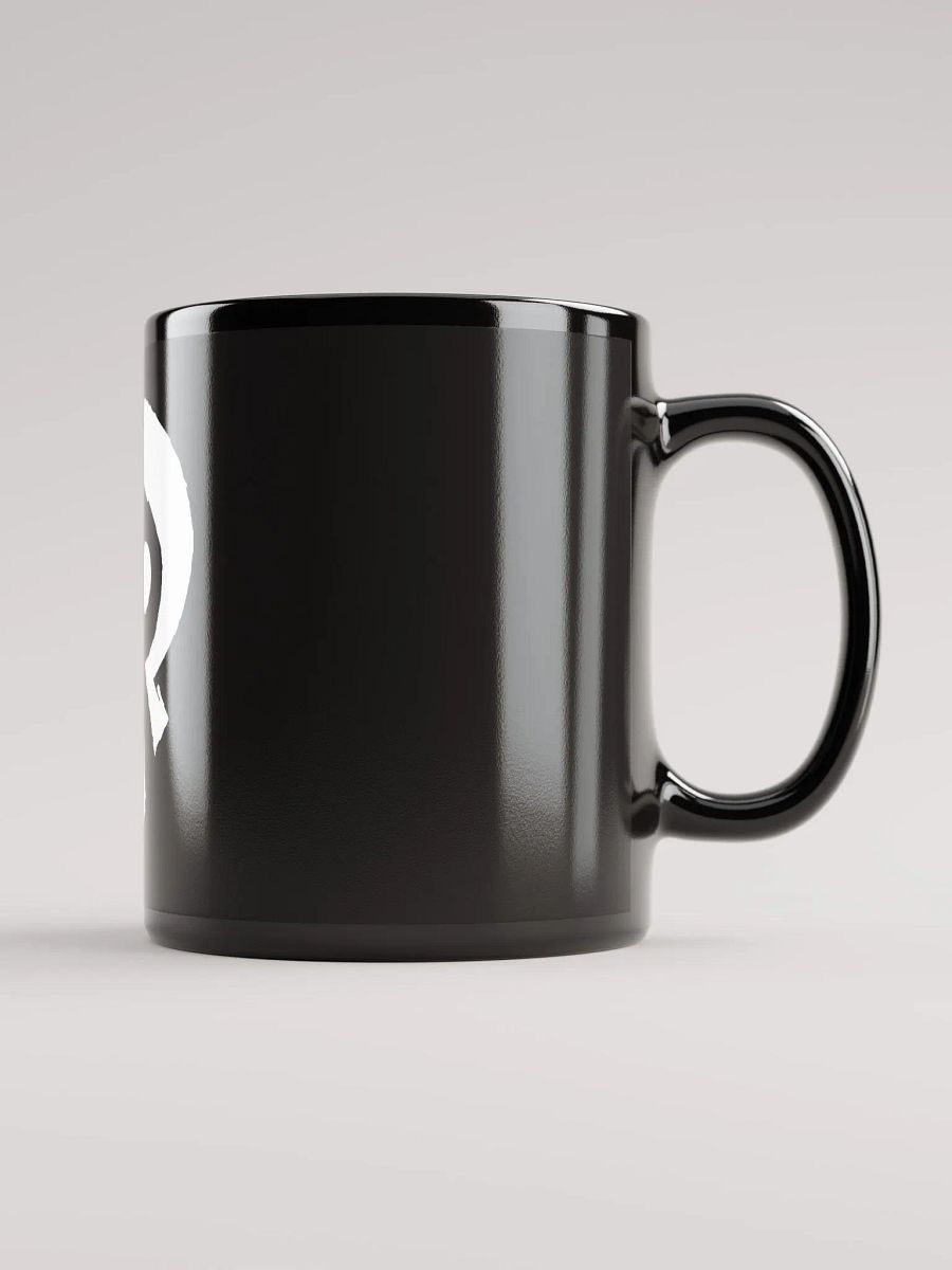 Black Glossy Mug - ROR White product image (1)