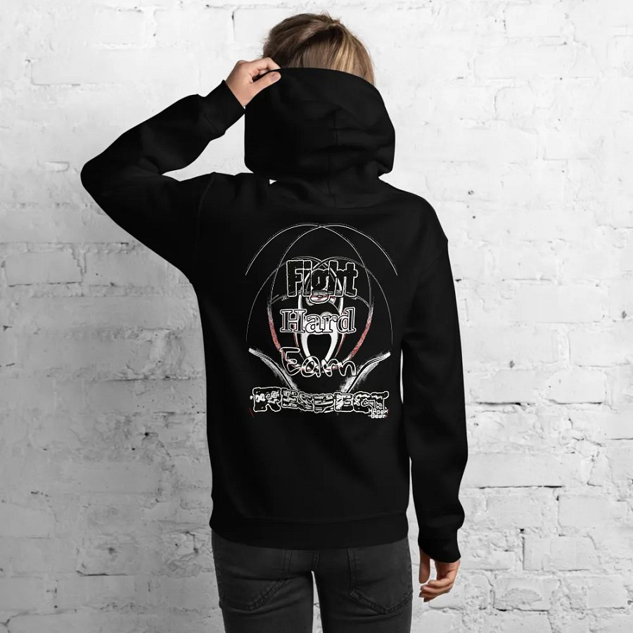 Fight Hard Earn Respect - Embroidered - Classic Hoodie product image (7)
