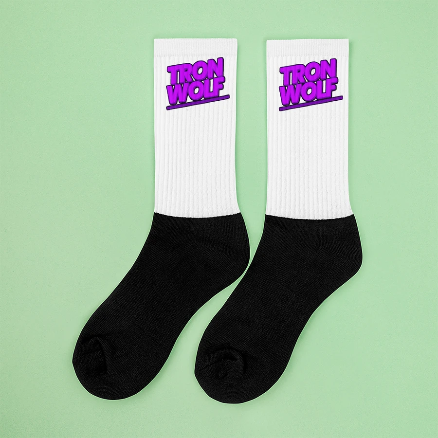 Funky TronWolf Socks! (JUST FOR THE FUNSIES) product image (7)