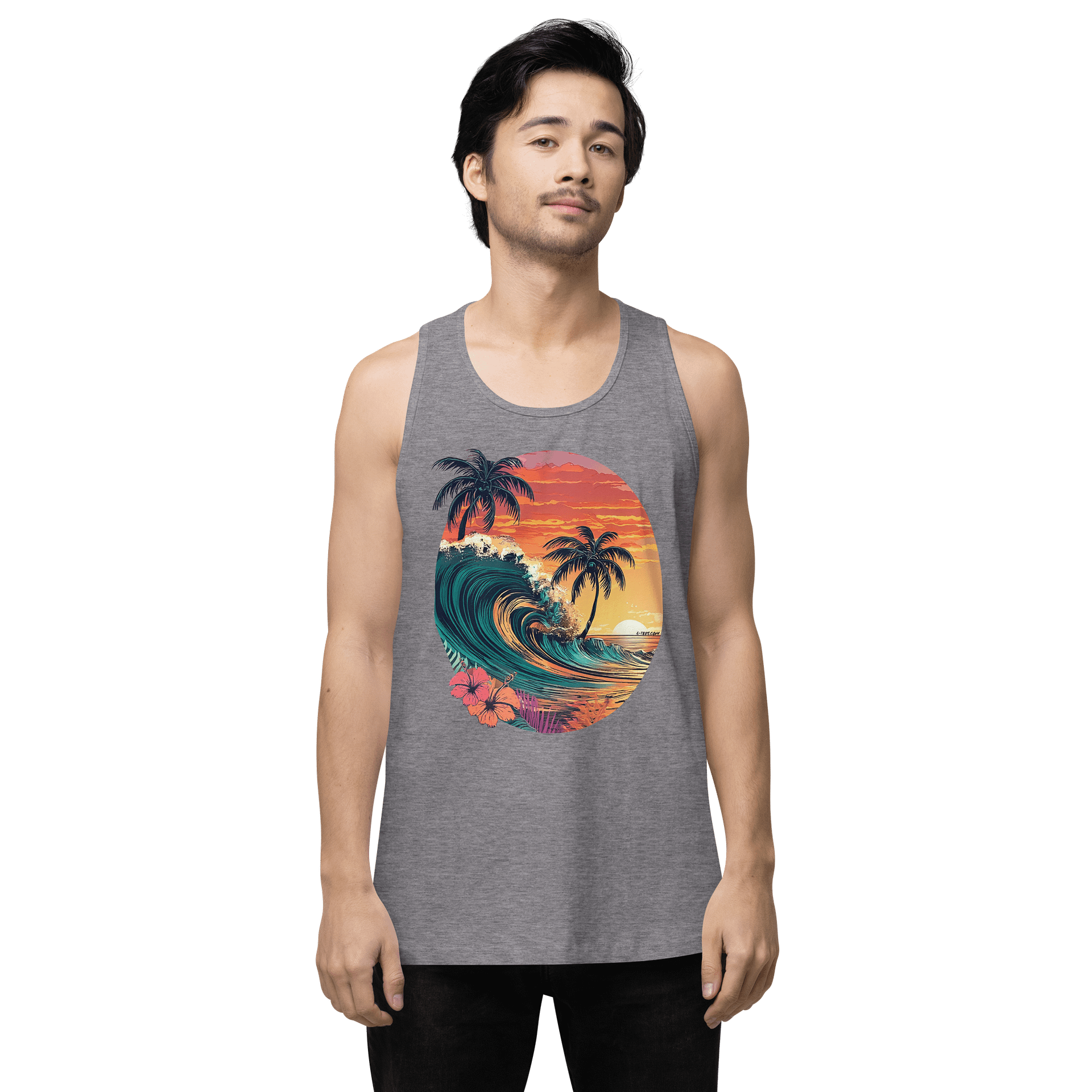 Tropical Sunset Tank Top product image (1)