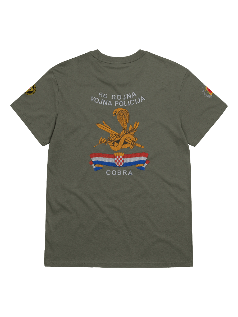 Royal Revolution Organic Tee Kobre Veterani Vojne Policije RH product image (4)