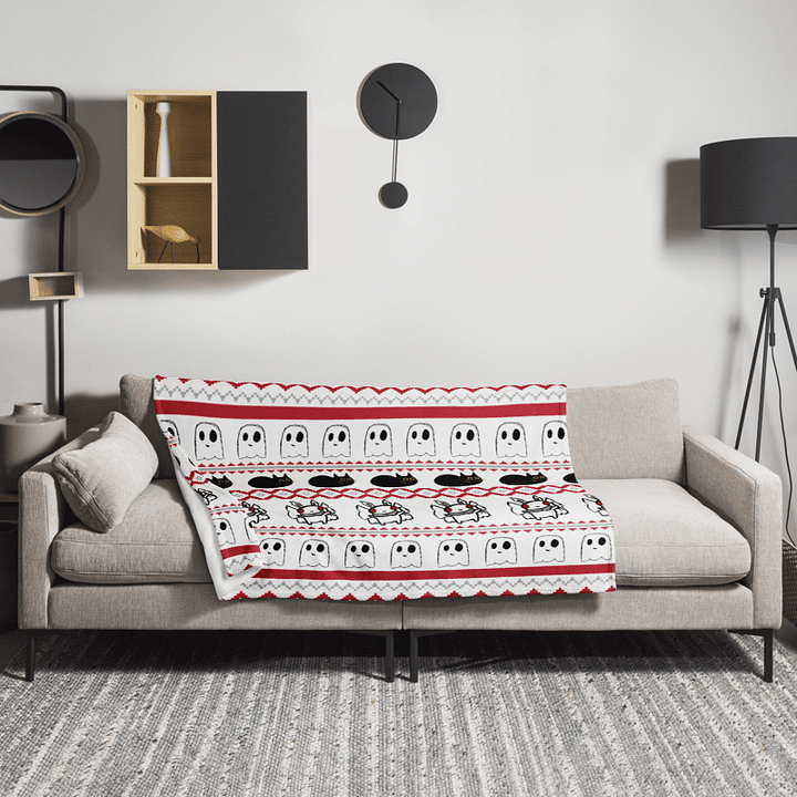 Cryptid Holiday Blanket product image (2)
