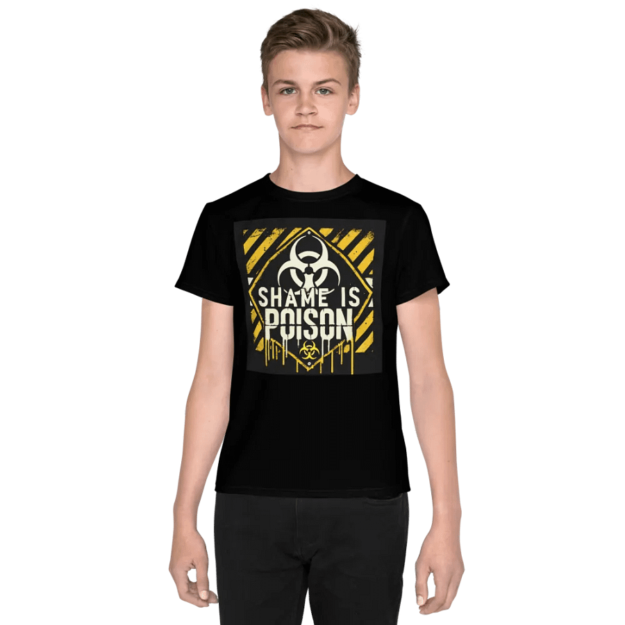 Cautionary Youth Biohazard T-Shirt product image (1)