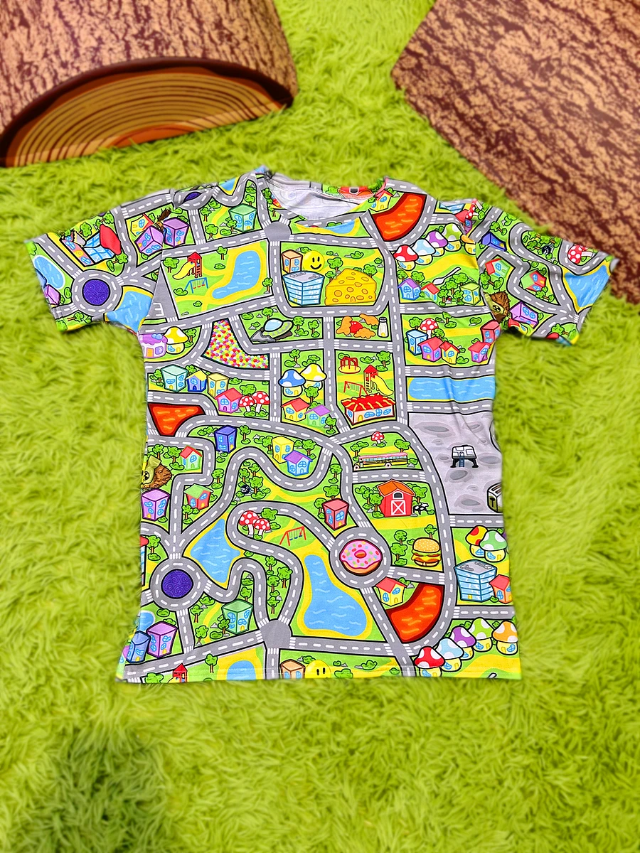 Wacky City Playmat T-Shirt product image (3)