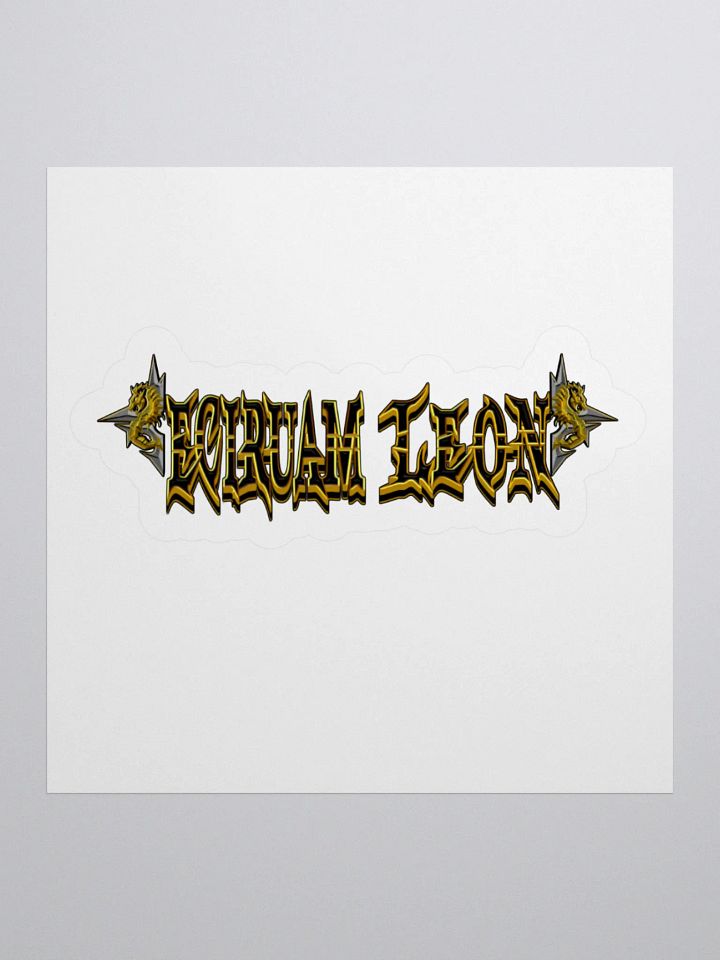 Eciruam Leon Stickers product image (1)