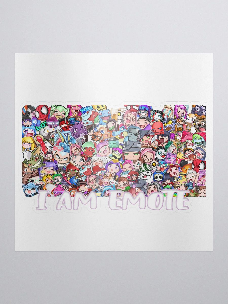 I AM EMOTE sticker product image (1)