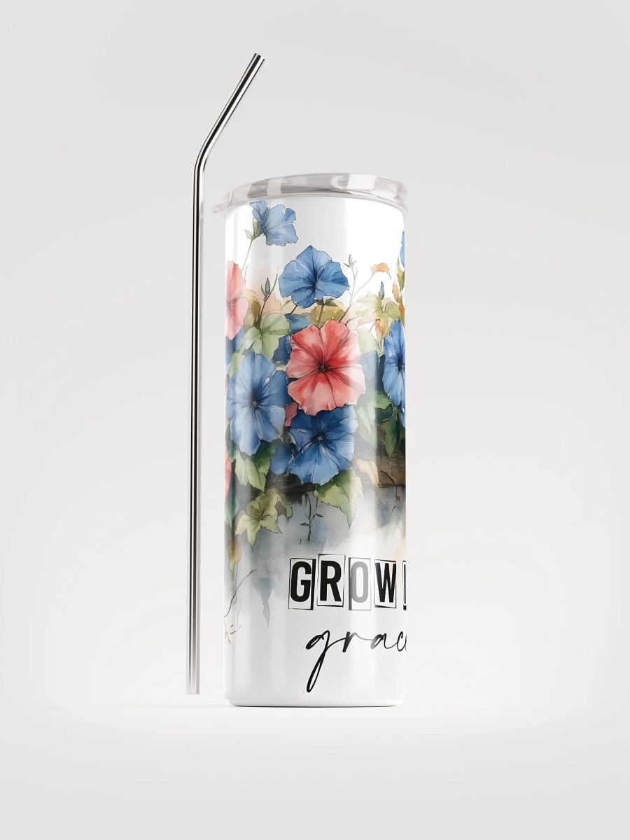 Graceful Blooms Stainless Steel Tumbler product image (2)