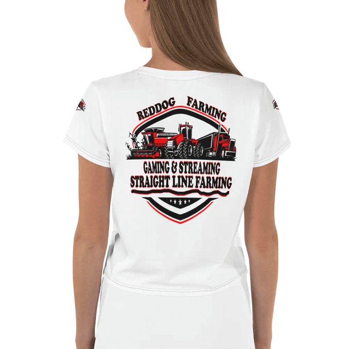 All-Over Print Crop Tee WITH REDDOG LOGO product image (2)