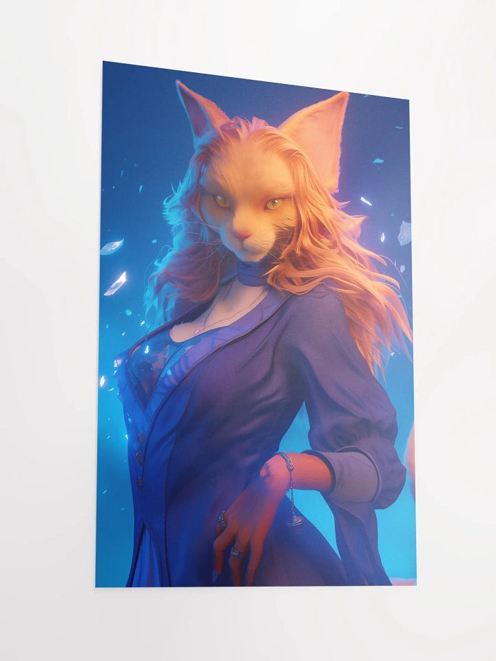 Mystical Feline Charisma Poster product image (2)