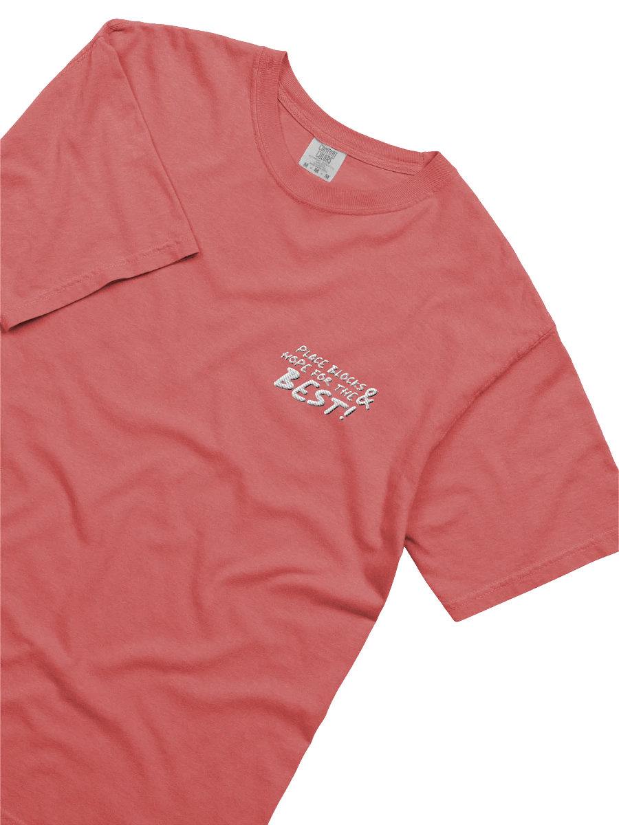'Place Blocks & Hope For The Best' T-shirt product image (3)