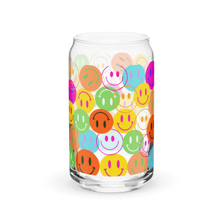 Smile emoji design - Sipper Glass product image (39)