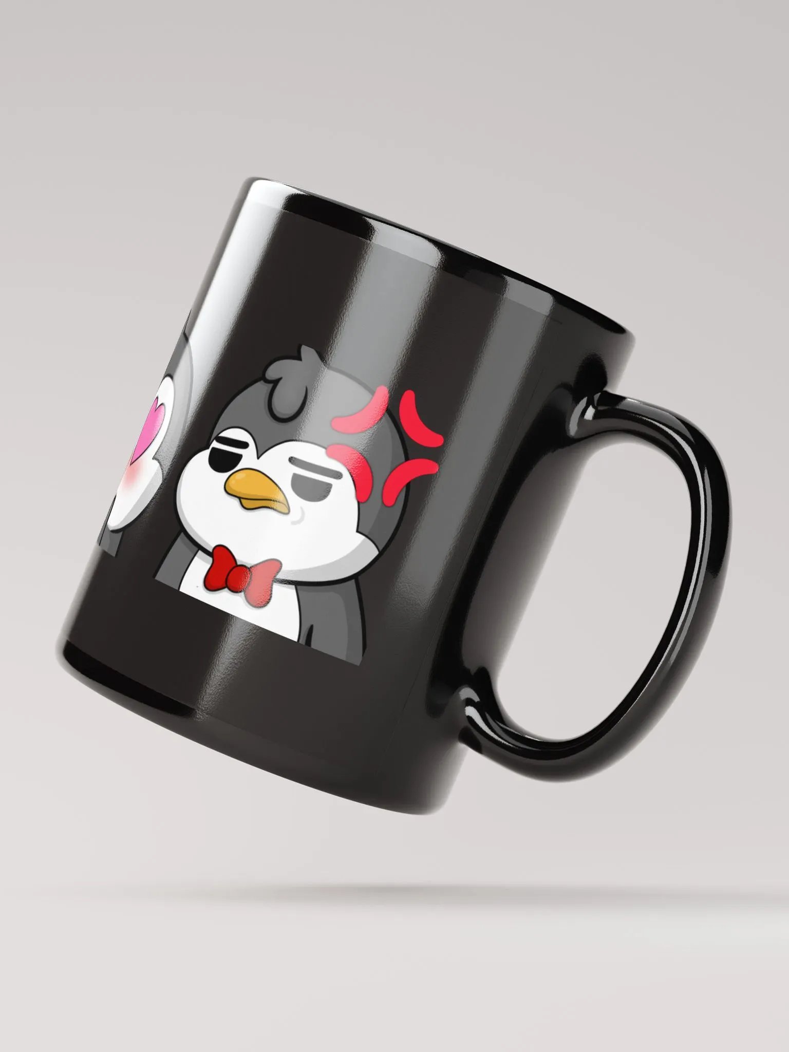 Lil' Guy - Twitch Emote Gloss Mug - Black product image (2)
