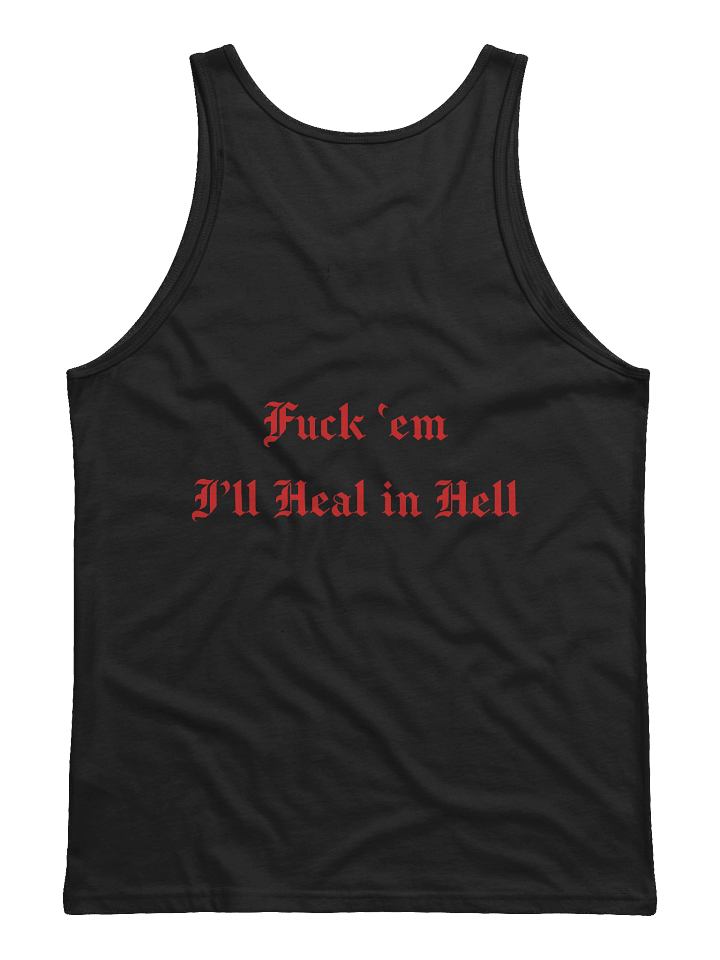 Heal In Hell Tank Red product image (2)