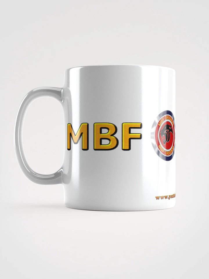 MBF Original Emblem White Glossy Mug product image (1)