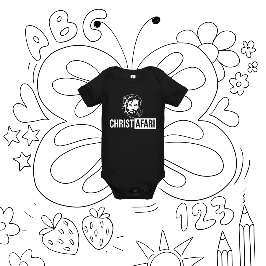 Christafari Logo Baby Onesie product image (9)