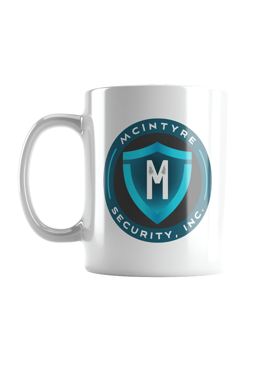 White Ceramic Mug - McIntyre Security Inc logo product image (16)