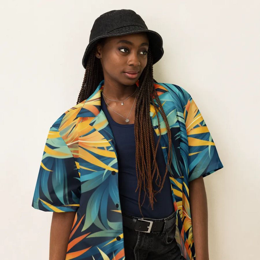 Tropical Flow Hawaiian Shirt product image (6)