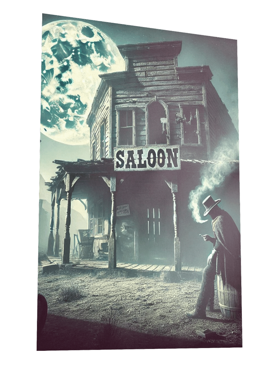 Saloon Under the Stars Enhanced Matte Paper Poster product image (11)
