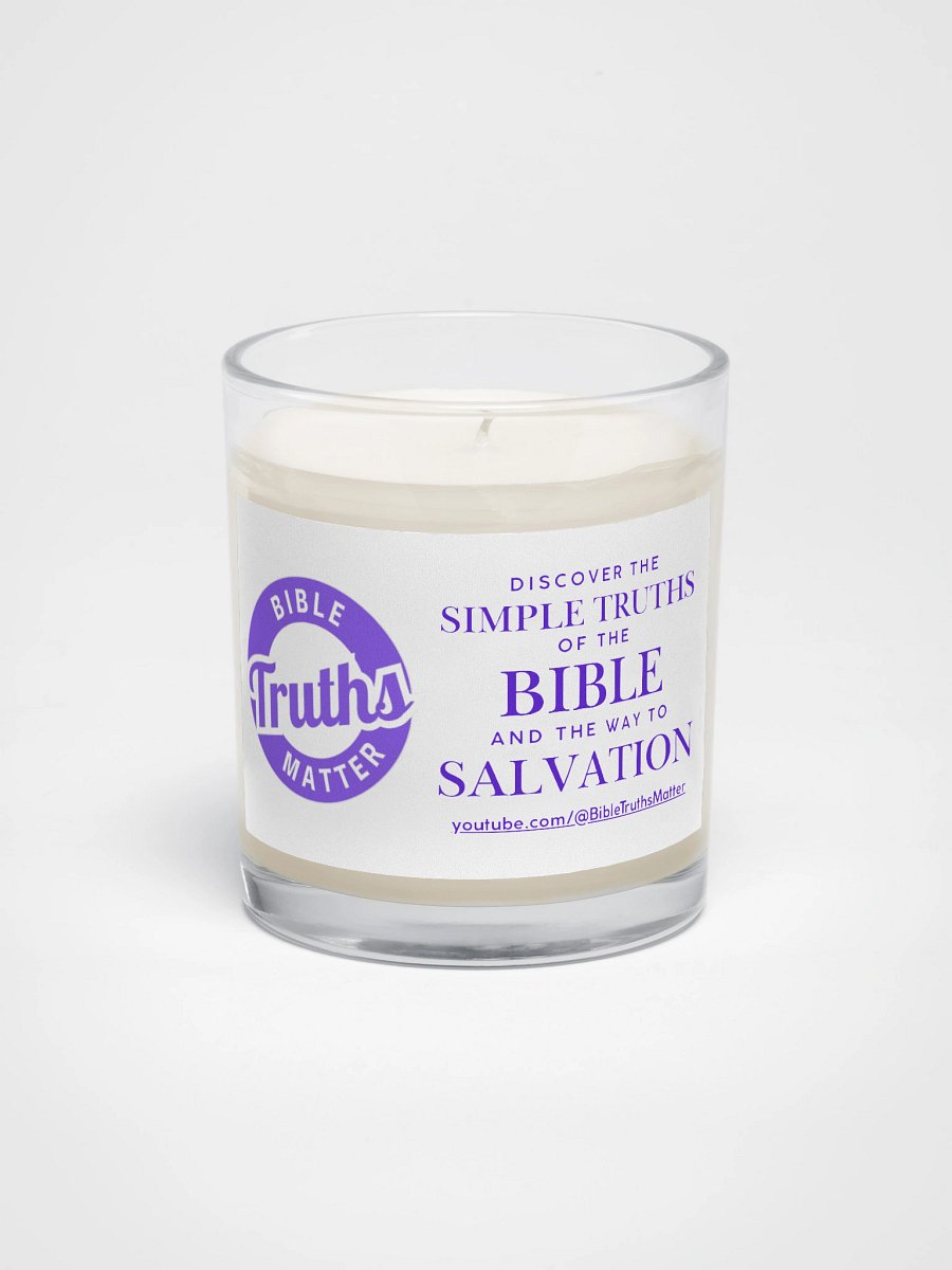 Bible Truths Matter Soy Wax Candle product image (1)