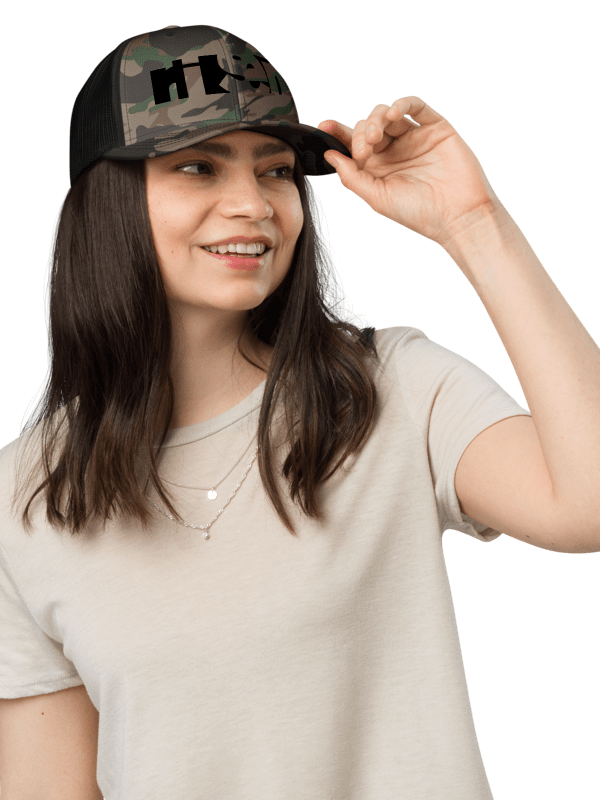DJ: Risen Has Come | Camo Trucker Hat product image (8)