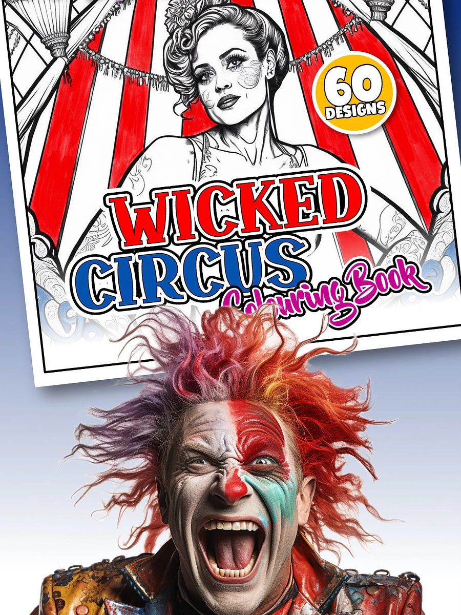 Wicked Circus Colouring Book: For Adults product image (2)