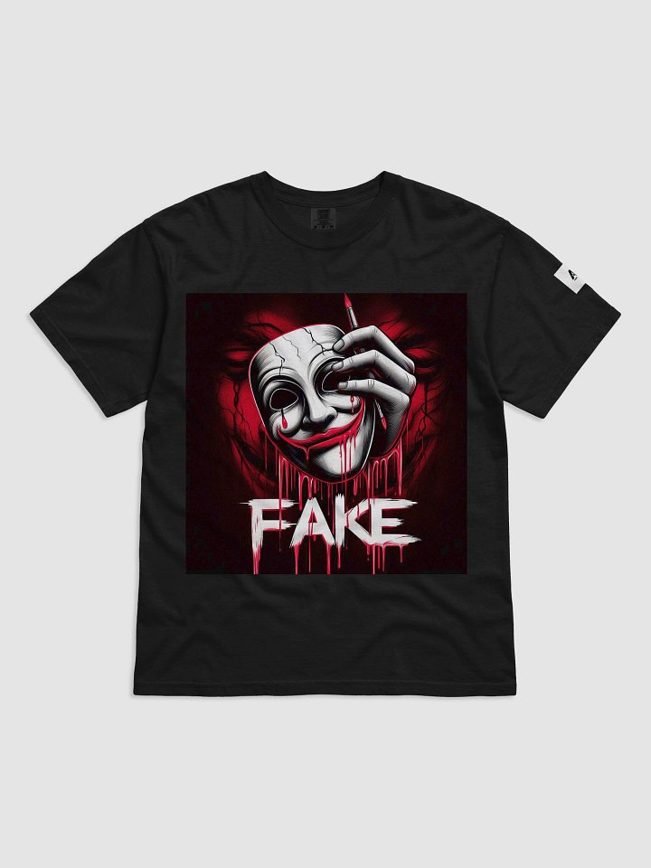 Fake Smile Men's Heavyweight T-Shirt product image (9)