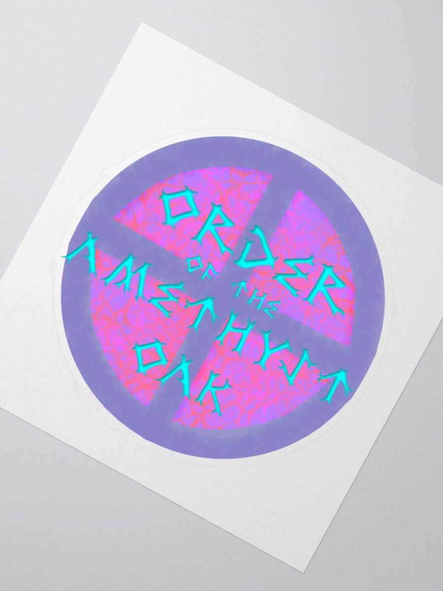 Order Of The Amethyst Oak Sticker product image (5)