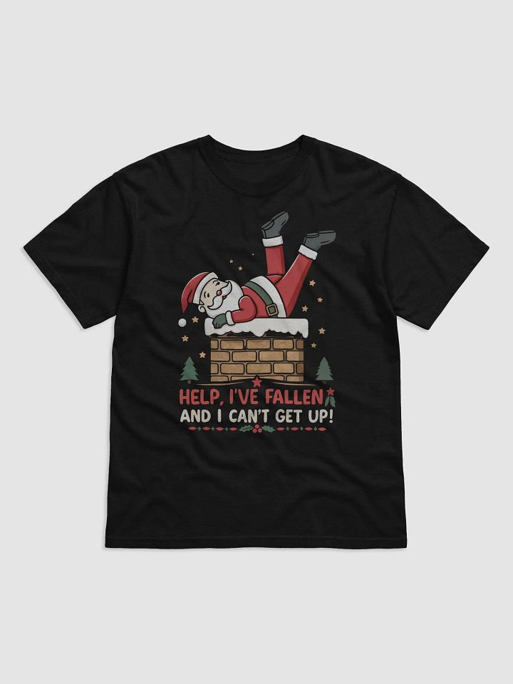 Santa Stuck in Chimney T-Shirt product image (1)